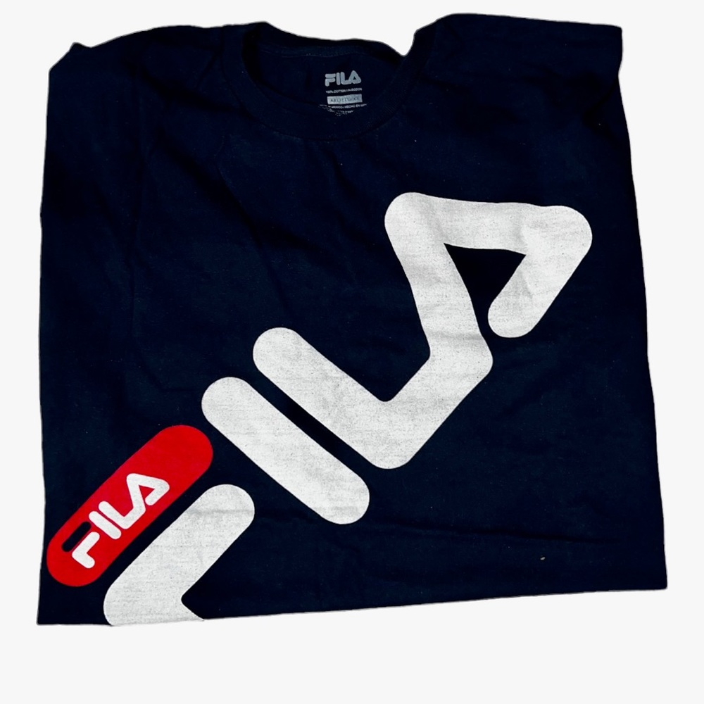 Blue Fila Tee - Picture 2 of 5